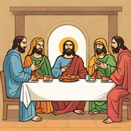 Picture Of The Last Supper