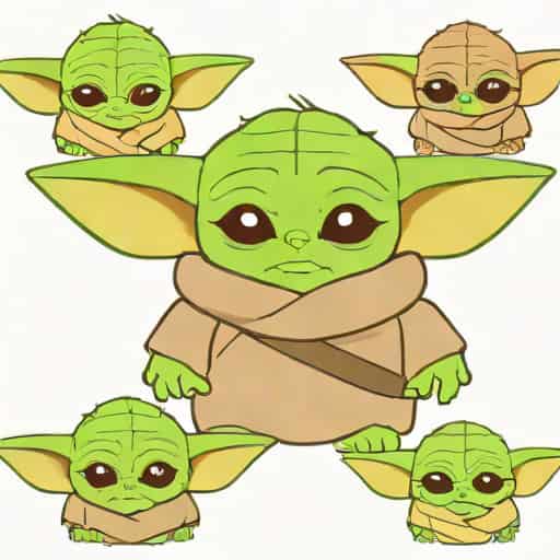 Pictures Of Baby Yoda Cute