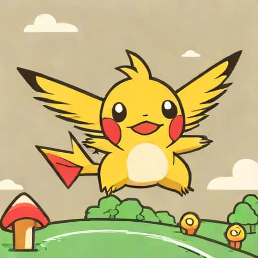 Pokemon Snap Off To A Flying Startle