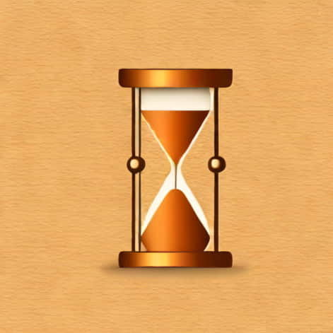 Radiant Bronze Light Hourglass
