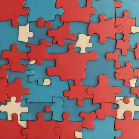 Radical Red Cerulean Puzzle