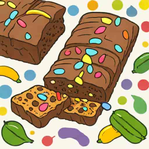 Rainbow Nourishments Chocolate Zucchini Bread