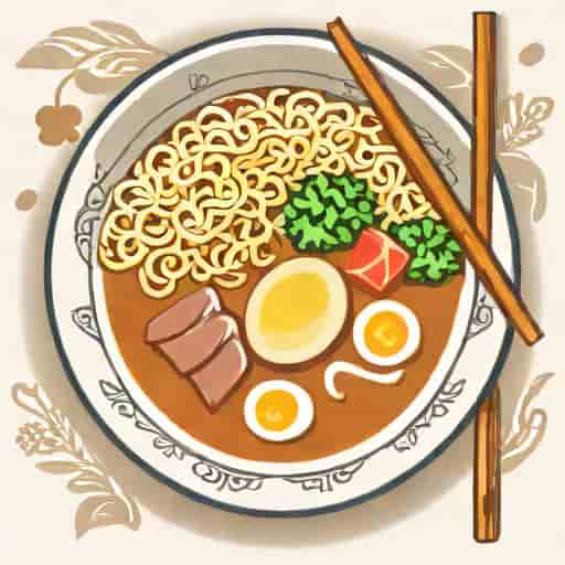 Ramen Lanzhou Cina Muslim