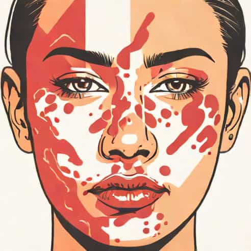 Red Birthmark On Face