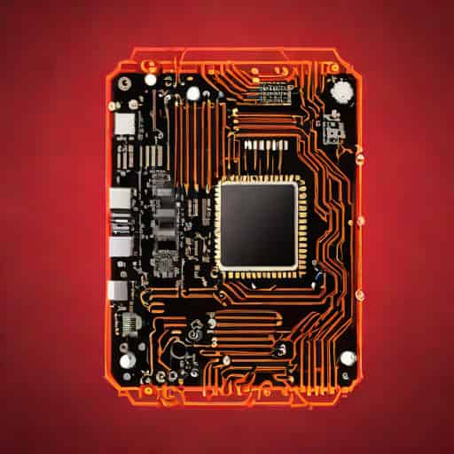 Red Dram Light On Motherboard