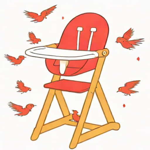 Red Kite Lolo Feedme Highchair