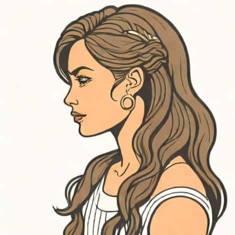 Ringed Hair Is Milady