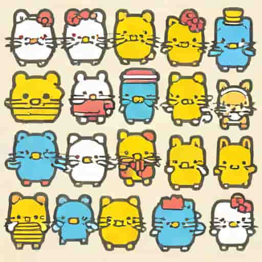 Sanrio Characters Cheery Chums
