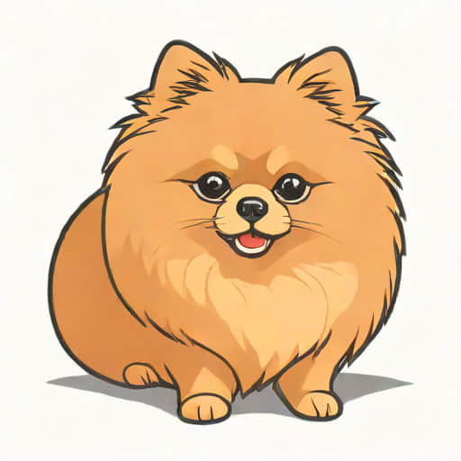 Short Hair Pomeranian