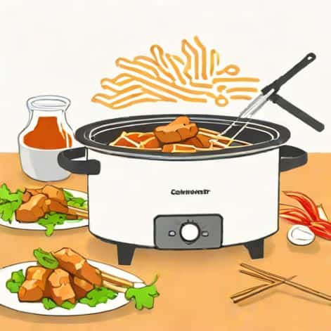 Slow Cooker Satay Chicken