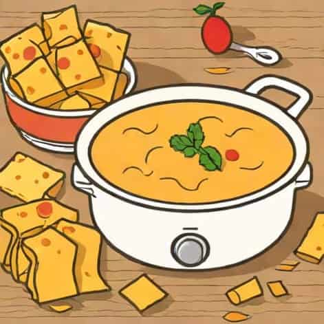 Slow Cooker Velveeta Cheese Dip