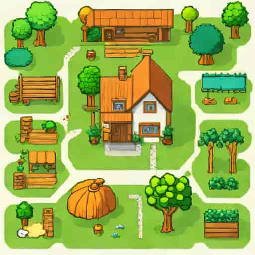 Stardew Valley Museum Layout