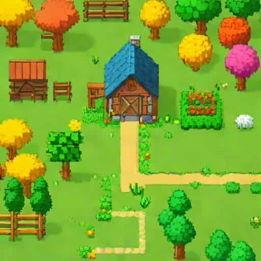 Stardew Valley Overgrown Flowery Interface