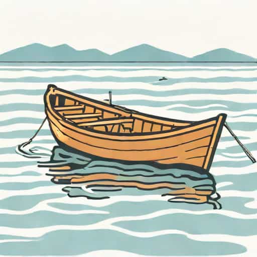 Style Of Boat Used By The Aleut