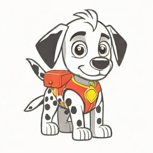 The Dalmatian From Paw Patrol