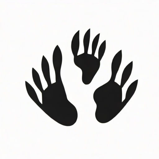 The Foot Of A Quadruped With Claws