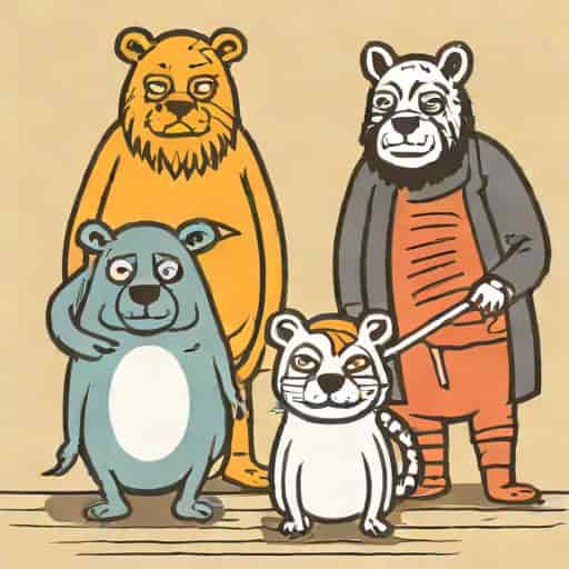 The Laddie The Mowdie The Tod And The Cuddie