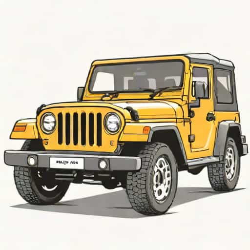 The Mahindra Thar Roxx