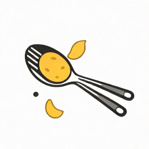 The Slotted Spoon Can Catch The Potato