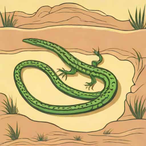 Trinidad Legless Lizard