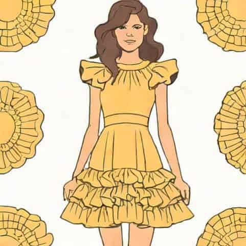 Ulla Johnson Ruffle Dress