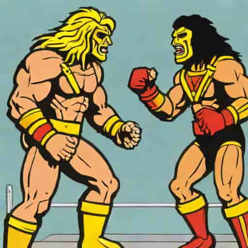Ultimate Warrior Vs Sargent Slaughter