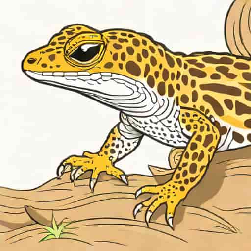 Underfed Leopard Gecko