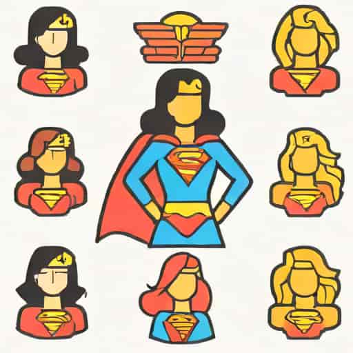 Unis Superwoman Line Distribution