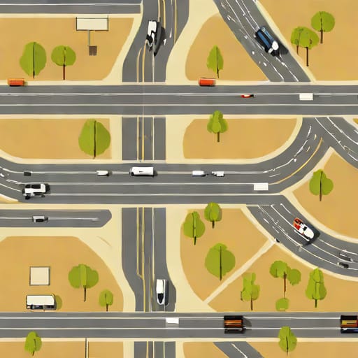 Urban Motorway Contraflow Bus Lane