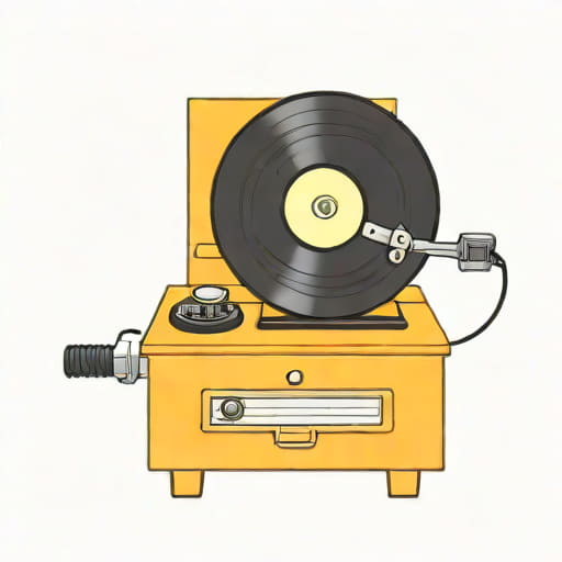 Used Phonograph Record Player