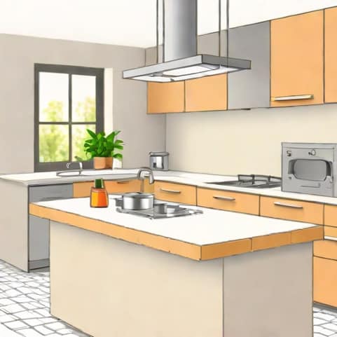 V33 Renovation Worktop Protection