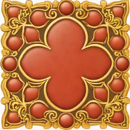 Van Cleef Sweet Alhambra Carnelian