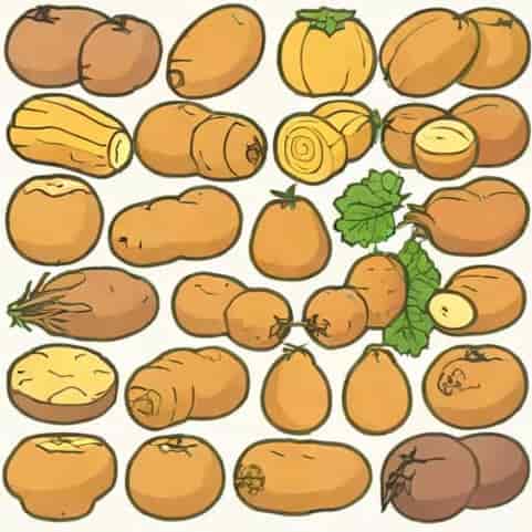 Varieties Of Starchy Potatoes
