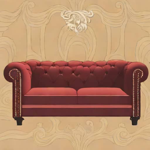 Velvet Chesterfield Sofa
