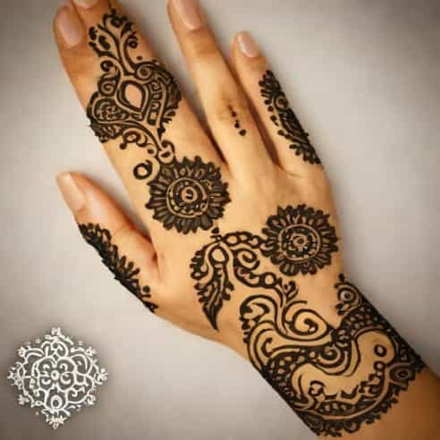 Very Easy Mehndi Design