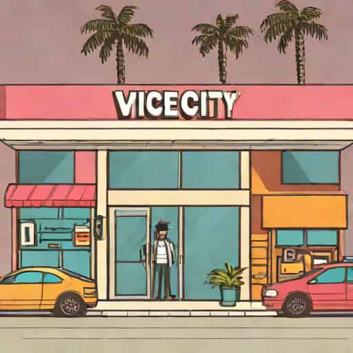 Vice City Robbing Stores