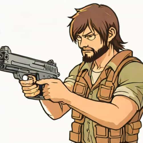 Video Game With Daryl