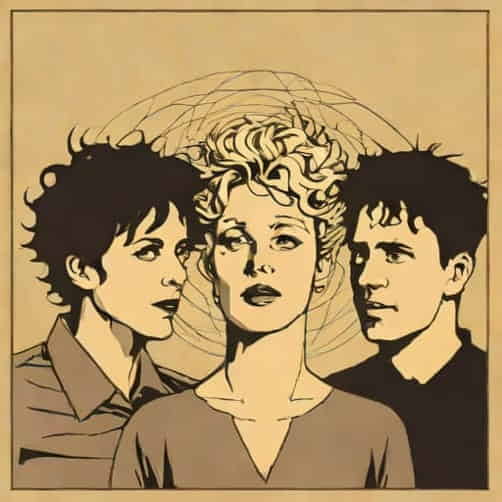 Vintage Cocteau Twins Poster