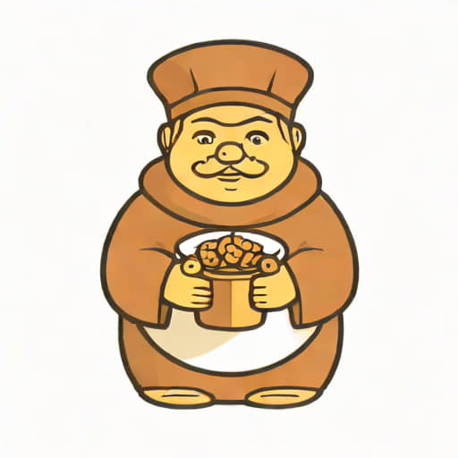 Vintage Friar Tuck Cookie Jar