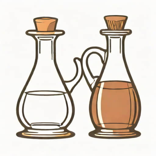 Vintage Oil And Vinegar Cruet Set