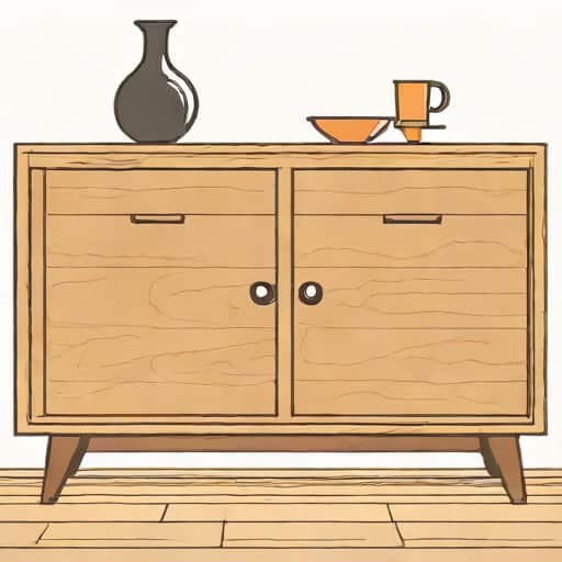Vintage Style Sideboard