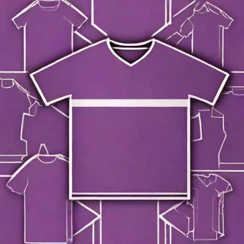 Violet Jersey Design Sublimation