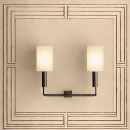 Visual Comfort Covet Double Box Sconce