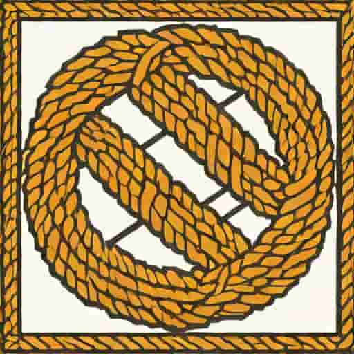 Waste Knot Needlepoint