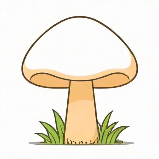 White Puffball Mushroom