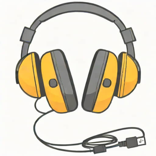 Wired Earmuff Headphones