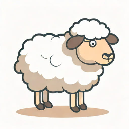 Yabu Tiny K Flossy Sheep
