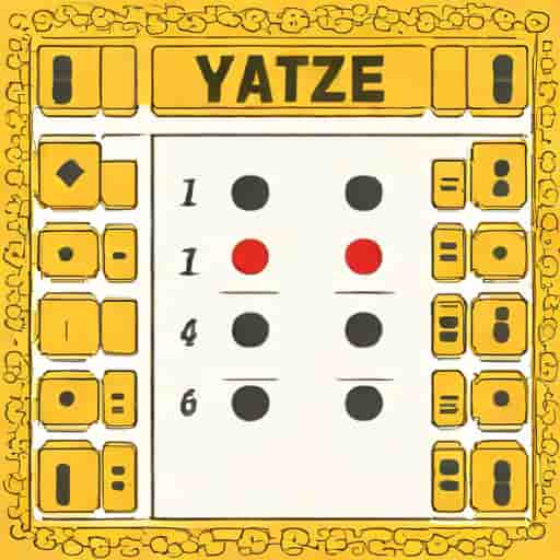 Yahtzee Score Card Printable