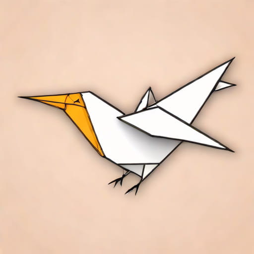 Yank Out The Giant Origami Birdie