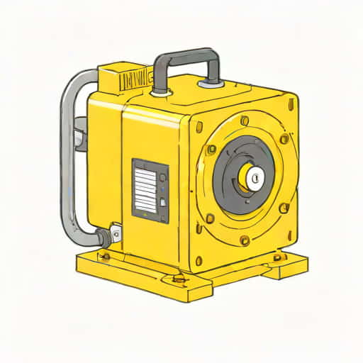 Yellow Peristaltic Pump